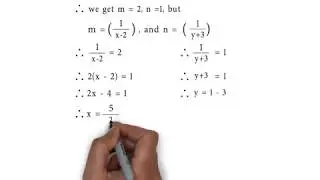 27 / x-2  +  31/ y+3 = 85 and 31/ x-2  +  27/ y+3 = 89 P.S 1.4 Q3 Linear Equation in Two Variables
