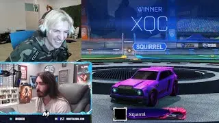 xQc Dies Laughing at MoistCr1tikal Being Mad After Losing to xQc