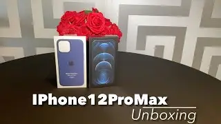 New iPhone12 Pro Max Unboxing and Apples MagSafe Silicon Case