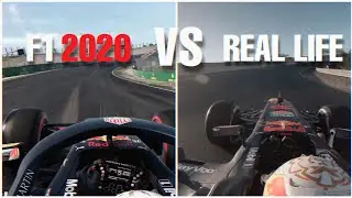 F1 2020 VS REAL LIFE COMPARISON AT ZANDVOORT!