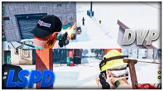 TIROTEO EN LA NIEVE | DVP VS LSPD | FLEECA CURSEADO #2 | Dovux Life