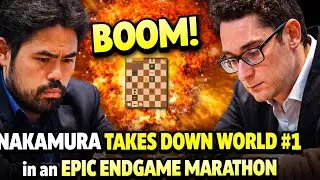 An Epic Endgame Battle: Nakamura vs Caruana | 123 Moves of Pure Chess&rdquo;