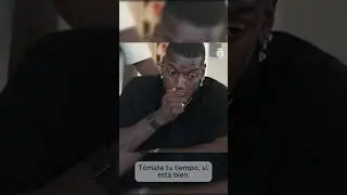 La emoci&oacute;n de Pogba al firmar su contrato con el M&oacute;naco y volver a las canchas 🙌 😭 #Shorts