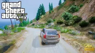 GTA 5 Volvo XC90 Ultra Realistic Driving Experience | 4K Graphics & Real Life Handling Mods