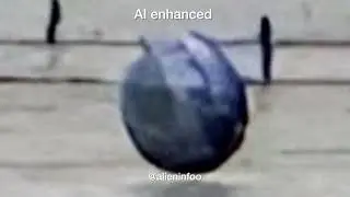 Black Sphere/Orb sighting seen from inside the cockpit Manchester Airport - June 2024