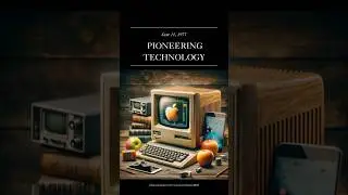 June 10, 1977 PIONEERING TECHNOLOGY #history#culture #science #didyouknow