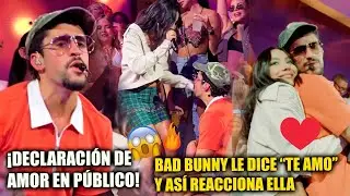 Bad Bunny Le DECLARA SU AMOR a RaiNao en el &uacute;ltimo concierto de su residencia y AS&Iacute; reaccion&oacute; ella 😱