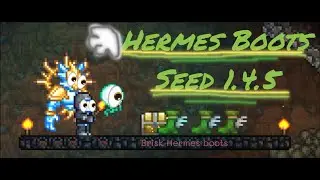 Terraria 1.4.5 Hermes Boots Seed