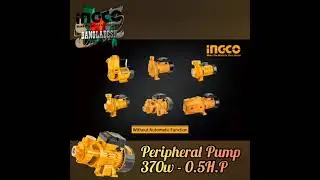 Peripheral Pump - 370w - 0.5hp - INGCO