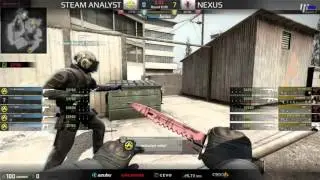 $2,500 RGN Showseries Ro8   Nexus vs SteamAnalyst Bo3 Map 1 Overpass