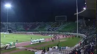 Tifo Raja Contre Les Diables Noirs Champions Leagues Africaines 13/02/2015‬