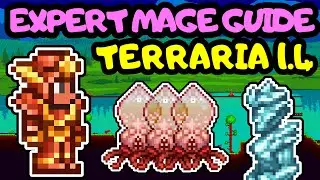 TERRARIA EXPERT MAGE PROGRESSION GUIDE 6! Terraria Mage Guide for Beginners! Hardmode Guide!