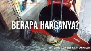 (Demo Produk Baru) Mesin Pengering Karpet JETSpin CR-5500 Carpet Spinner 5,5 HP