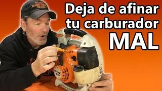 Cómo ajustar el carburador de tu sopladora para sacarle el máximo poder