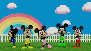 🎨 Miki Learns Colors! | Fun Color Song for Kids | Red, Blue, Green, Pink, Yellow 🌈