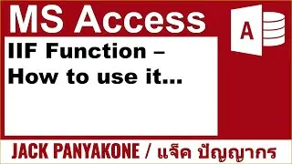 How to use IIF Function in MS ACCESS VBA
