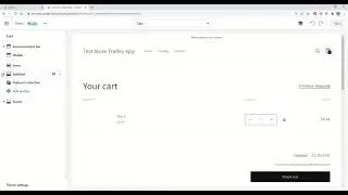 Trolley Installation Video - Online Store 2.0 (Dawn/Craft/Crave/Sense)