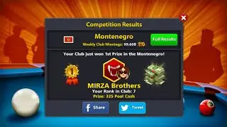 8 Ball pool Club winnings and rewards explained