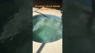Florida Pool Home Jacuzzi Time #shorts #travel #holiday #vacation #florida #orlando #jacuzzi