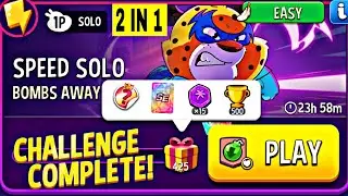 2 speed solo bombs away vinnie hearts solo challenge | match masters 