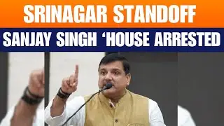 Sanjay Singh Scales Gate, Held Under House Arrest | Aam Aadmi Party | News9