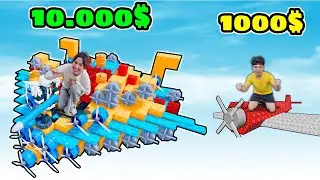 Постройте сверхзвуковой самолет из Lego | Кто летает быстрее?