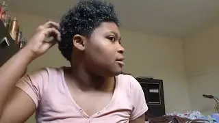 I tried the Aunt Jackie's 'knot on my watch' detangler & the doux mousse on my hair live