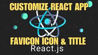 How to change Favicon icon and Title in React App | AGTAMILTECH