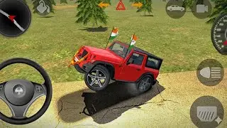 Modified Mahindra Thar 😈 Games | Indian Red Thar (Gadi Wala Game) | Android Car Game – #2026