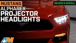 2015-2022 Mustang AlphaRex NOVA-Series LED Projector Headlights; Review & Install