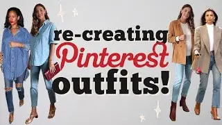 Recreating Pinterest Outfits 4.0 🥳 6 cool outfits to copy