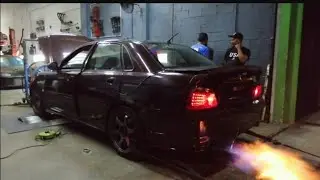 Proton Waja evo 4G63 DynoJet 310hp boost 1bar