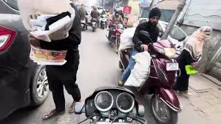 My first motobloge in Moradabad 👀