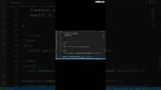 Wave animation on button clicking||#csstricks ||#javascript