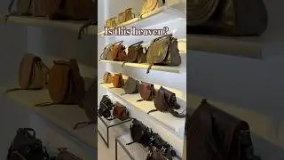 heaven? or just Chloe&rsquo;s fall bags 😍🤎🍂 #designerhandbags #luxurybags #glamorousstyle