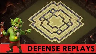 Clash of Clans | Town Hall 9 (TH9) Dark Elixir Farming Base Replays [New TH11 Update]