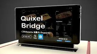 Quixel Bridgeを使用して、UE4にMegascanのアセットをExportする【UE4,Quixel Bridge】