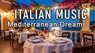 🎶 Italian Vibes & Mediterranean Music 🎶 2+ Hours Serene Amalfi Coast & Lake Como Relaxing Scenery 4K