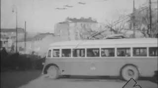 Pierwsze trolejbusy w Warszawie (PKF 3-4/1946)