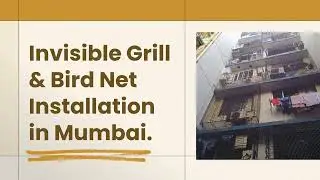 Global Bird Netting Services- Balcony Safety Invisible Grill & Bird Netting
