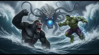 I Pitched King Kong and Hulk Against Leviathan in an EPIC Ocean Battle
