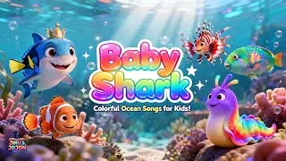 Ocean Theme Kids Song Teaching Types of Fish | Baby Shark Nursery Rhymes 🌊🐟