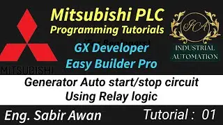 01 How to stop a generator automatically | relay logic | generator ko automatically kaisy stop Karen