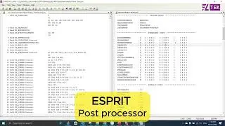 ESPRIT - Hướng dẫn Post processor ESPRIT