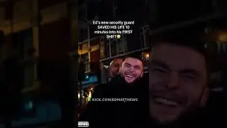 Ed Matthews Security Saved Eds Life 😂 #reels #youtubeshorts #shortvideo