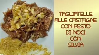 PASTA MAKER E MAMBO CECOTEC 9590 - TAGLIATELLE ALLE CASTAGNE CON PESTO DI NOCI
