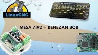 LinuxCNC - Benezan  LPT Mini Breakout Board an einer Mesa 7i92 (Funktions&uuml;bersicht)