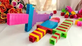 Satisfying DIY Lego ASMR relaxing Sword | building block ideas | lego sounds 