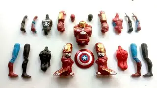Assembly Toys Hulk Buster Vs Spiderman Marvel Superhero Avengers