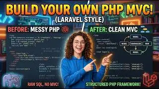 Build Your Own PHP MVC Framework From Scratch (Laravel Style)